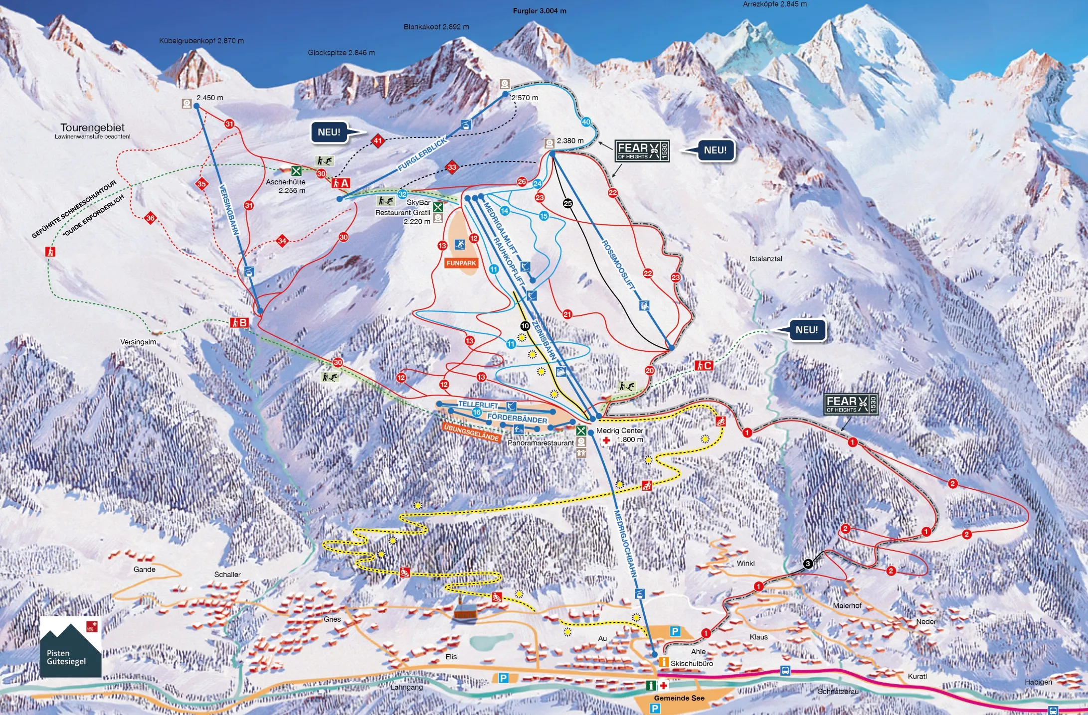 Voir ski area map